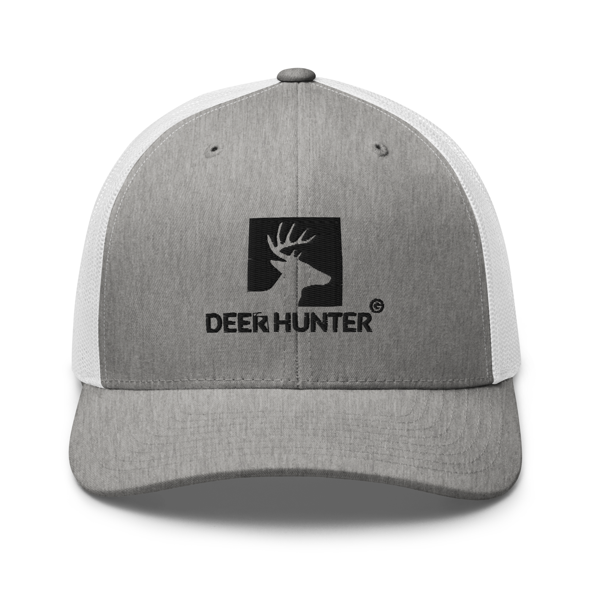 Grey Logo Hat | Deer Hunter Mesh Snapback