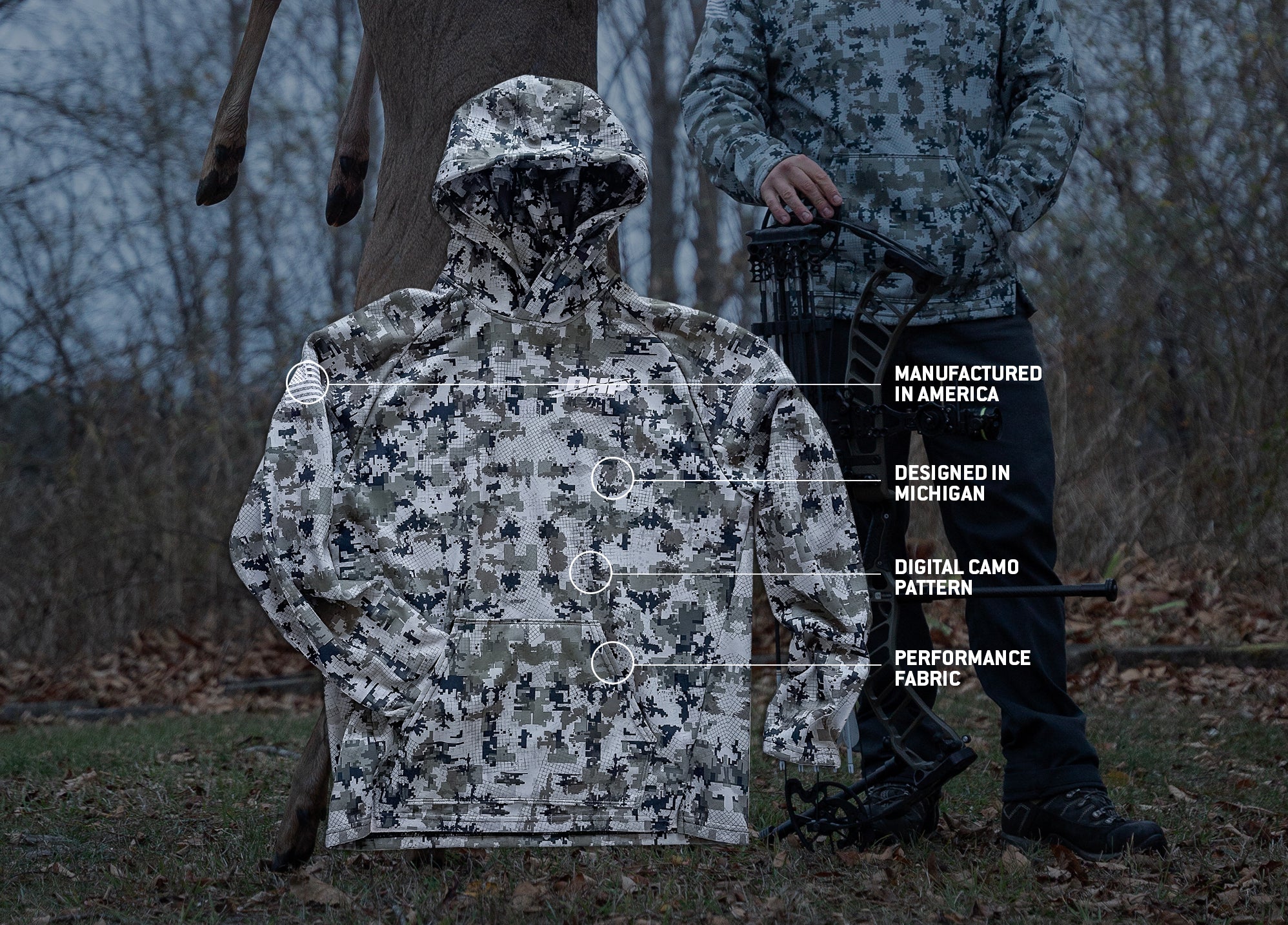 Microfleece Softshell Hoodie