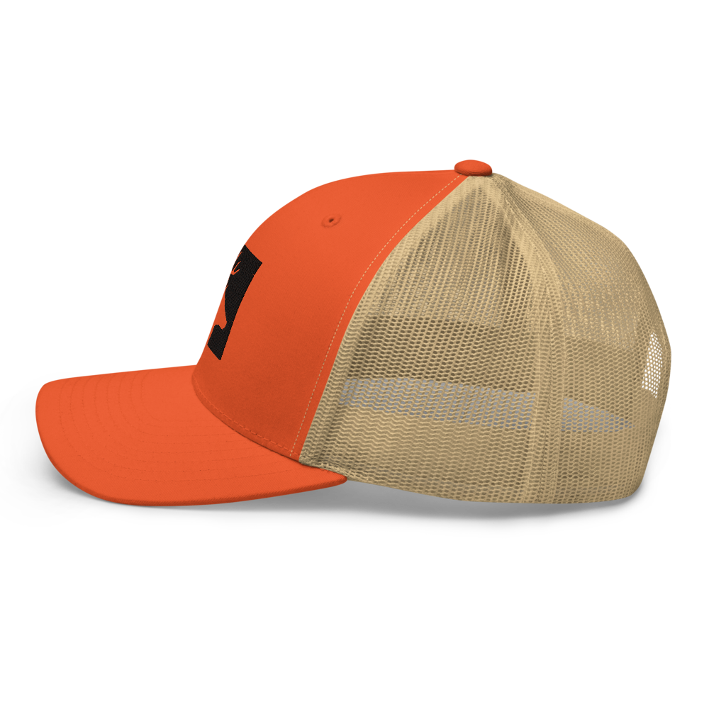 DHG Hunter Orange Logo Hat